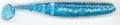 Slider Double Action Grub 3" 10ct Blue Ice
