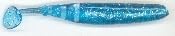 Slider Double Action Grub 3" 10ct Blue Ice