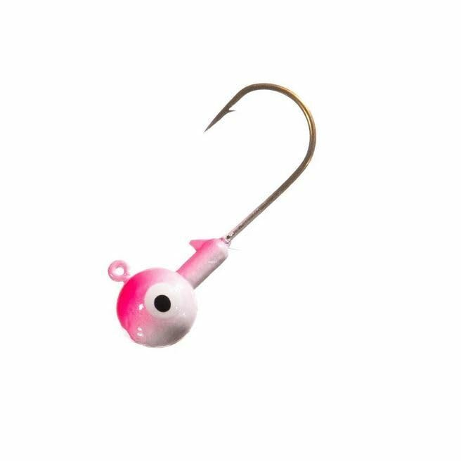 ARKIE Double Eye Painted Bronze Hook (Orange, 1/16 oz)