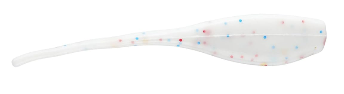 BG 1.75"" Live Roam'R Shad Fishing Lure - Blue Ghost Mo-Glo - 15 Pack