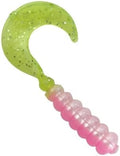 2" Hot Grubs Twister Tails Crappie Walleye Bass Fishing 50 Pack (Pinkey Shad) #57