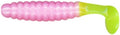Slider CSGF335 Crappie Grub ~ Pink Chartreuse ~ 15 pk