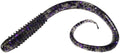 Chompers Possum Tail 5 Pack Soft Platic Fishing Lure (Smoke/Purple Flake)