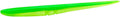 Lunker City Fishing 6" Slug-Go Original Soft Plastic Bass Lure Stick Bait Worm 8 Per Bag, Made in The USA - Limetreuse 174