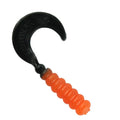2" Hot Grubs Twister Tails Crappie Walleye Bass Fishing 50 Pack (Monkey Milk Chartreuse) #60