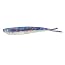 Lunker City Fishing Fin-S Fish 4" Split Tail Soft Plastic Jerk Bait Minnow Original Walleye and Bass Lure, 10 Per Bag, Made in The USA - 60 Piranha