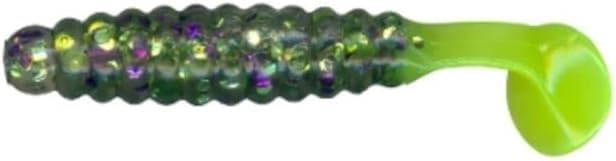 Charlie Fishing Lure Brewer, Mardi Gras, Soft Plastic Bait, Slider ~ CSGF250~15 pc