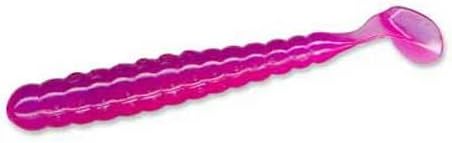Slider Bass Grub 3" 10ct Grape Neon