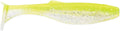 Rapala CrushCity Mayor Soft Plastic Paddle Tail Swimbait, Strong Kicking Action for Swim Jigs & Underspins, Bass, Redfish, Trout, Snook, Walleye & More, Hot Flash, 2-1/2"