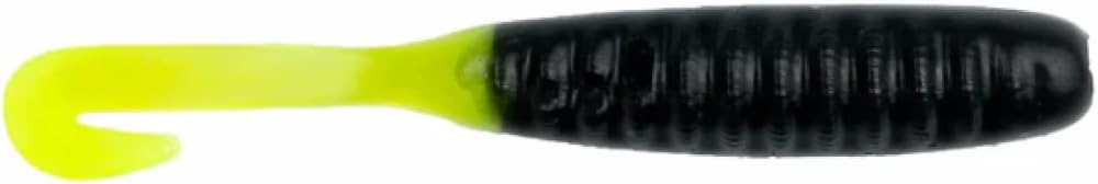 Baitfuel 2’’ NanoVibe Black Chartreuse