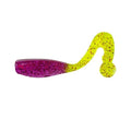 Bobby Garland Slab Dockt'R Soft Plastic Crappie Fishing Lure, Fishing Gear and Accessories, 2.5", Pack of 12, Blue Ice