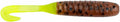 Baitfuel 2’’ NanoVibe Pumpkin Chartreuse