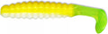 Charlie B Bass Walleye Striper Slider Grub 3" - Acid Rain