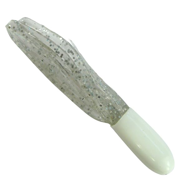 Lunker City Fishing Fin-S Fish 5" Split Tail Soft Plastic Bass Lure Original Jerk Bait Minnow Walleye Bait, 8 Per Bag, Made in The USA - Mahi Mahi 135