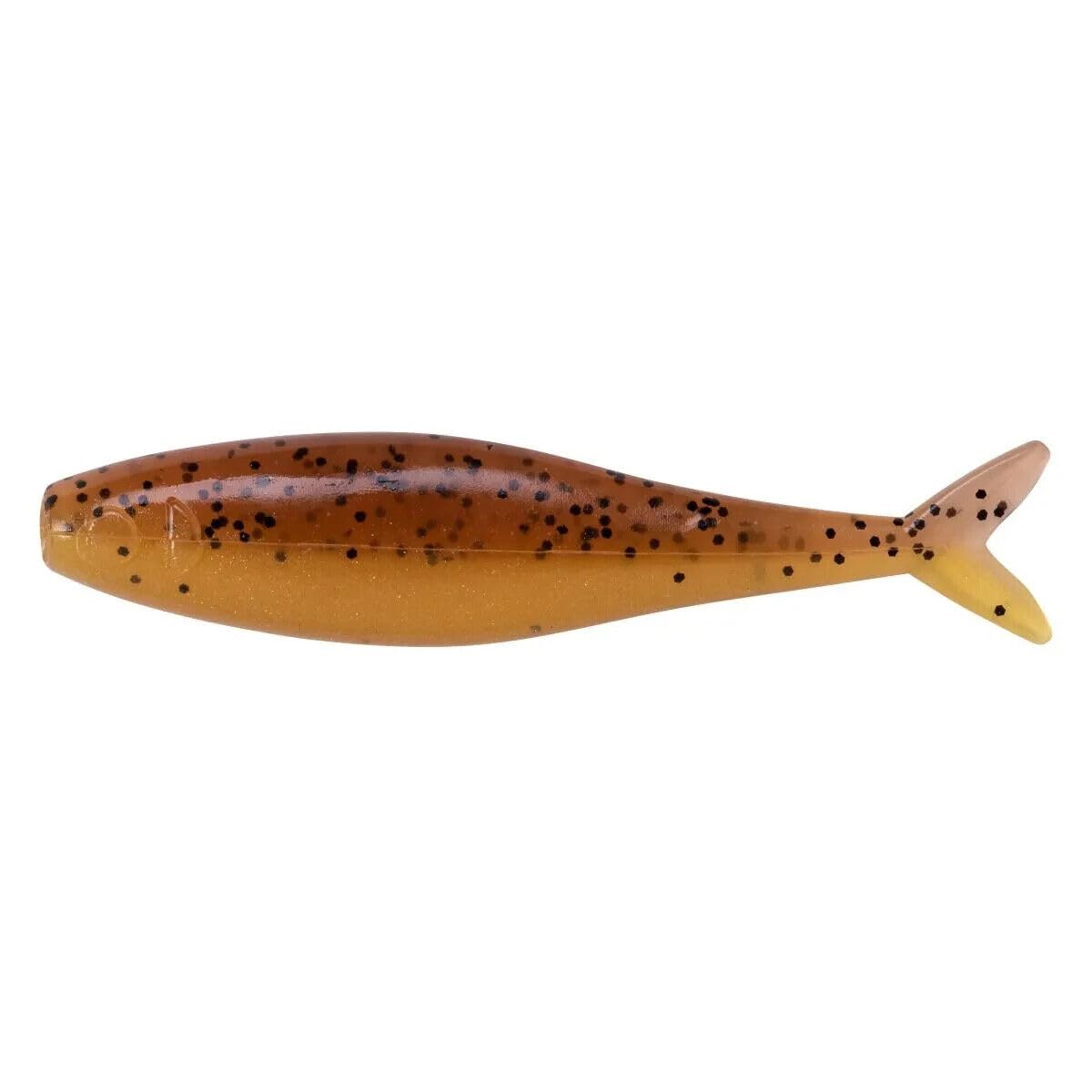 CrushCity Mooch Minnow Soft Plastic Minnow Bait, Natural Profile for Drop Shot, Jig Head & Multi-Species Fishing, 2-1/2", Sexy Shad