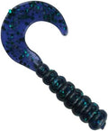 2" Hot Grubs Twister Tails Crappie Walleye Bass Fishing 50 Pack (Junebug) #55