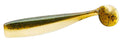 Lunker 4" Slug, Mackerel, Fishing Worms Soft Plastic Lures, Made in USA