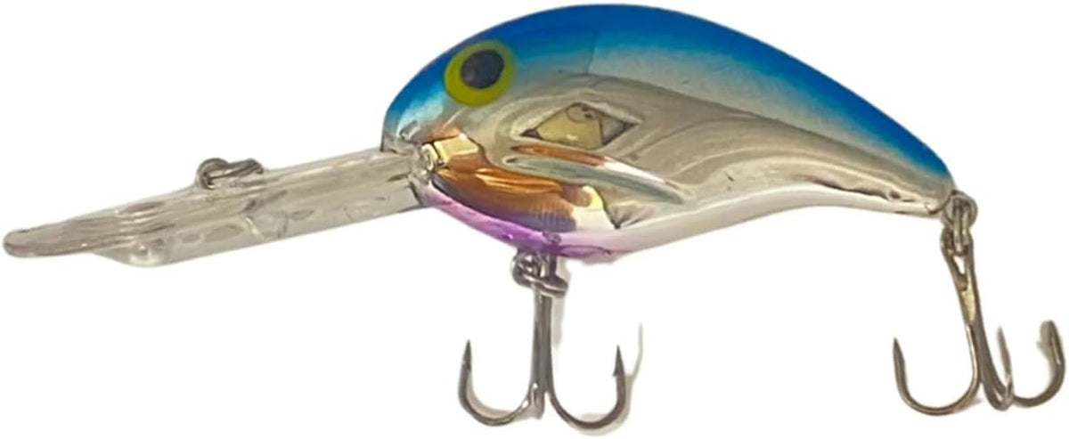 Headhunter Lures H-12 Diver Crankbait 10-12' ~BHH12-CB-1 ~ Blue Chrome