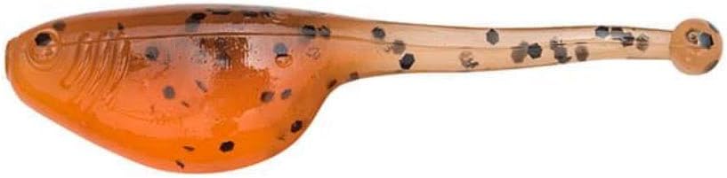 Strike King Mr. Crappie Shadpole Panfish Bait (15-Pack), 2-Inch, Pumpkin Pie