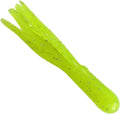 New 50 pk 1.5" Southern Crappie Pro Fishing Tube Jig Skirts Perch Bluegill Bream All-Purpose Freshwater Equipment Saltwater Lure Bait Kit Little Hustler (Yellow Chart/Pepper)