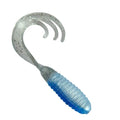 Generic 2"" Triple TIP GRUB Lure Soft Bait (25 Pack) (Blue Shiner)