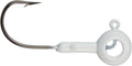 Lealand's Lures Eyehole Round Jighead ~ Choose Size ~ Choose Color ~ 5 Pack (White, 1/16 oz)