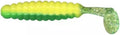 Slider Bass Grub 3" 10ct Green/Yellow