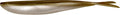 Lunker City Fishing Fin-S Fish 7" Split Tail Soft Plastic Jerk Bait Minnow Original Walleye and Bass Lure, 4 Per Bag, Made in The USA - Arkansas Shiner 06