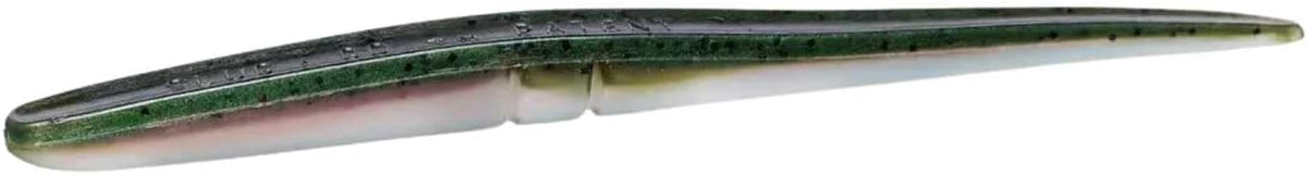 Lunker City Fishing 4.5" Slug-Go Original Soft Plastic Bass Lure Stick Bait Worm 8 Per Bag, Made in The USA - Rainbow Trout 38