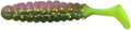 Charlie B Bass Walleye Striper Slider Grub 3" 10/Pack - Chicken