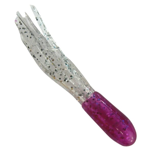 Lunker City Fishing Fin-S Fish 4" Split Tail Soft Plastic Jerk Bait Minnow Original Walleye and Bass Lure, 10 Per Bag, Made in The USA - 38 Rainbow Trout