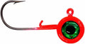 AC Crappie Big Eye Jig Heads ~ Choose Color & Size ~ 8 Pack (Pink, 1/16 oz)