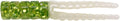 Crappie Magnet 50-Pack Split-Tail Grub Body Pack, One of The Top Vertical Fishing Jigs for Crappie, Freshwater Fishing Accessories, Butla Gold