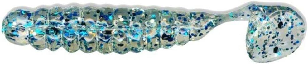 Slider CSG7168 Crappie Grubs, Bluegill,1 1/2 Inch