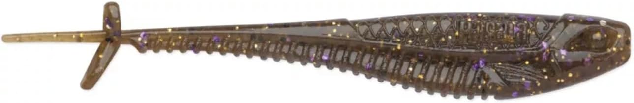 Crush CCMMN35 Mooch 3.5" Minnow 6 Pack Pick Color City (Green Pumpkin Goby)