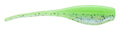BG 1.75"" Live Roam'R Shad Fishing Lure - Licorice/Chartreuse Pearl - 15 Pack