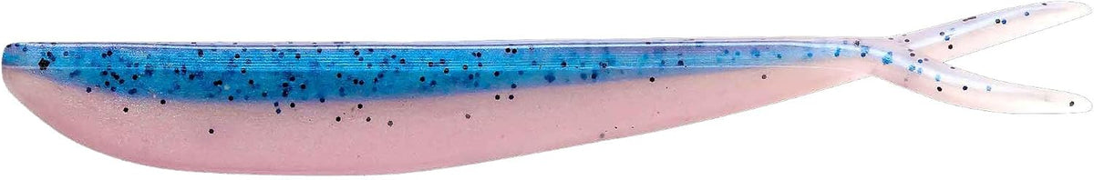 Lunker City Fishing Fin-S Fish 2.5" Split Tail Soft Plastic Jerk Bait Minnow Original Walleye and Bass Lure, 20 Per Bag, Made in The USA - 195 Shore Minnow