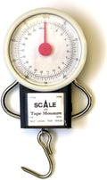 Eagle Claw 04070-003 Scale W/Tape Measure, 50 Lb, Dial
