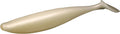 Lunker City Fishing 5" SwimFish Swimbait with Tail Soft Plastic Bass Lure Swimming Action Swim Bait, 4 Per Bag, Made in The USA - 36 Albino Shad