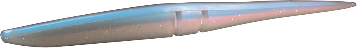 Lunker City Fishing Slug-Go 7.5" Original Soft Plastic Bass Lure Stick Bait Worm 5 Per Bag, Made in The USA - Pro Blue Shad 287