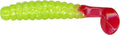 Bobby Garland The Original 2" Baby Shad Soft Plastic Fishing Lure, Fishing Gear and Accessories, 18 per Pack, Chartreuse Red Glitter
