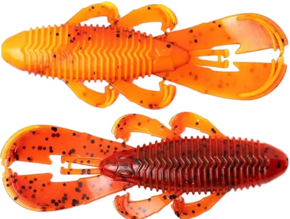 Generic Googan Bandito Bugs - 7 Pack -Flamin Hot