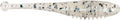 Z-Man MBB-27BPK8 Baby BallerZ, 2" Blue Glimmer Sparkle, 8 Pack