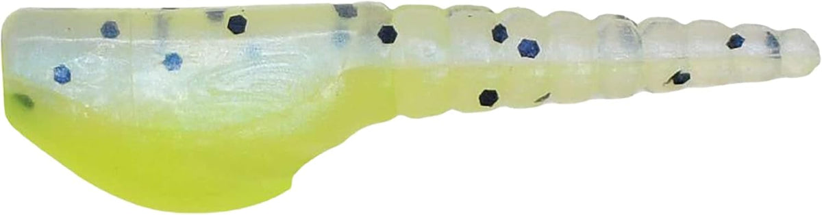 Leland Lures Crappie Magnet Roo 10Pk Shonuff/Chartreuse