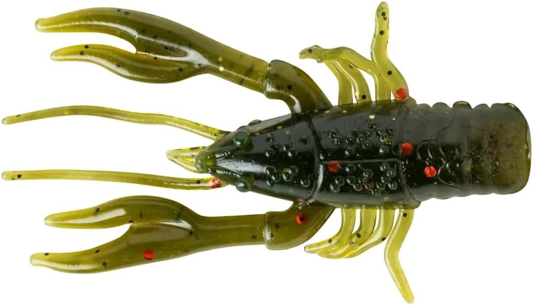 Rebel Creek Craw Live Flex Bold Scent 1/10 oz Jig Head 6 Pk ~ Cumberland Craw