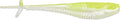 CrushCity Mooch Minnow Soft Plastic Minnow Bait, Natural Profile for Drop Shot, Jig Head & Multi-Species Fishing, 2-1/2", Chartreuse Pearl