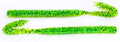 Googan Squad Baits Blazin Worm - Swimming Speed Worm (Chartreuse Pepper Green Fleck)