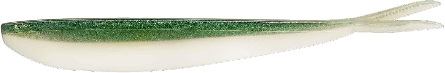 Lunker City Fishing Fin-S Fish 2.5" Split Tail Soft Plastic Jerk Bait Minnow Original Walleye and Bass Lure, 20 Per Bag, Made in The USA - 218 Ayu