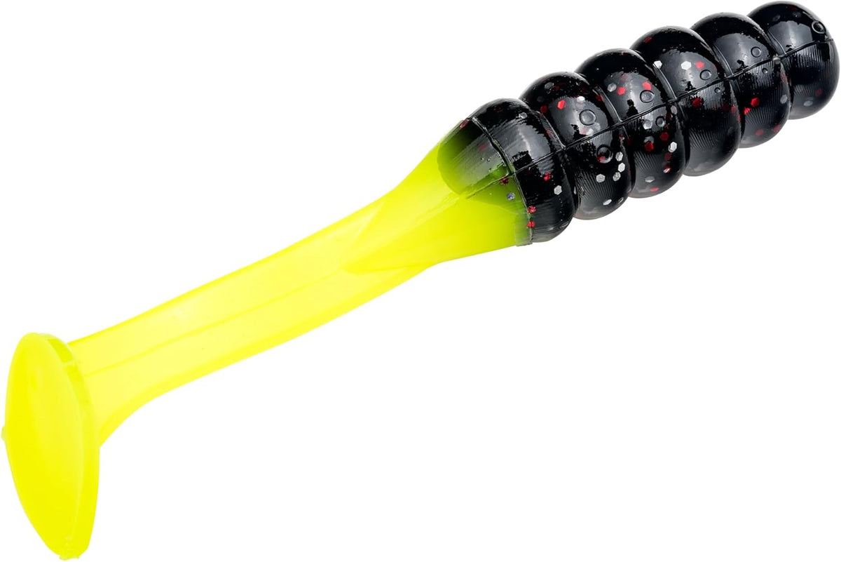 Strike King Mr Crappie Slabalicious Tuxedo Black Chartreuse, MRCSLC (MRCSLC-183)