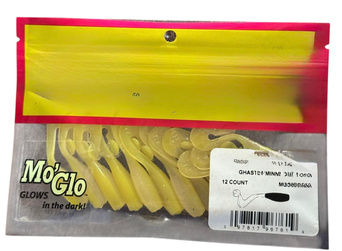 BG 1.75"" Live Roam'R Shad Fishing Lure - Outlaw Special Mo'Glo - 15 Pack